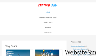 captionland.com Screenshot