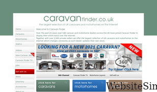 caravanfinder.co.uk Screenshot