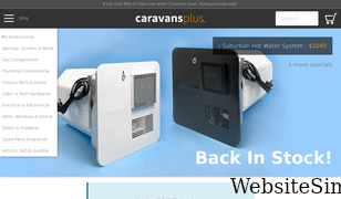 caravansplus.com.au Screenshot