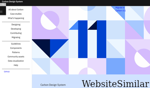 carbondesignsystem.com Screenshot