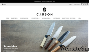 carbonknifeco.com Screenshot