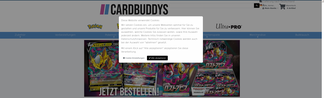cardbuddys.de Screenshot