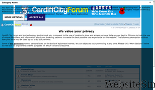 cardiffcityforum.co.uk Screenshot