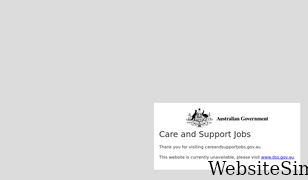 careandsupportjobs.gov.au Screenshot