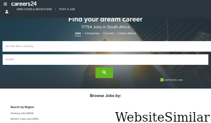 careers24.com Screenshot