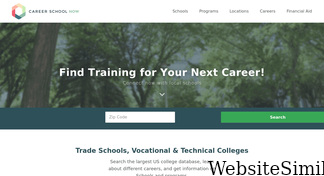 careerschoolnow.org Screenshot
