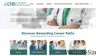 careershealthcare.com Screenshot