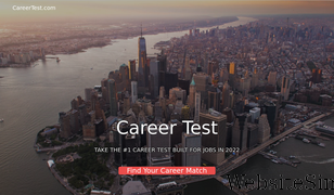 careertest.com Screenshot
