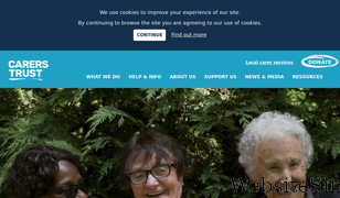 carers.org Screenshot