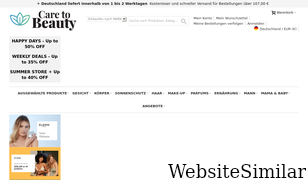 caretobeauty.com Screenshot