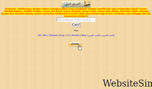 carihadis.com Screenshot