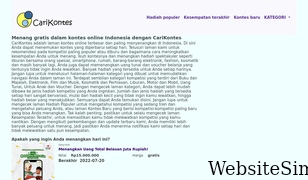 carikontes.com Screenshot