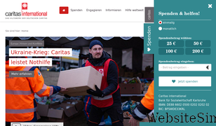 caritas-international.de Screenshot