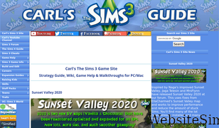 carls-sims-3-guide.com Screenshot