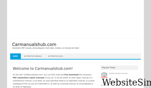 carmanualshub.com Screenshot