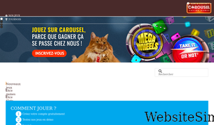 carousel.be Screenshot