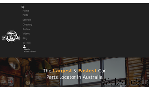 carpart.com.au Screenshot