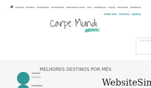 carpemundi.com.br Screenshot