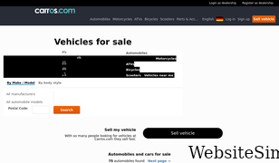 carros.com Screenshot