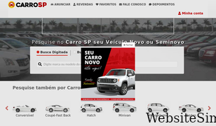 carrosp.com.br Screenshot
