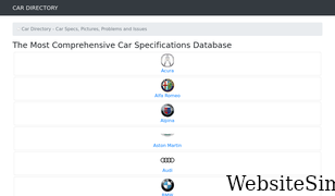 cars-directory.net Screenshot