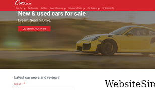 cars.co.za Screenshot