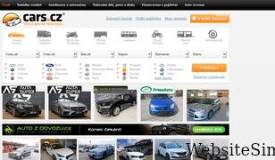 cars.cz Screenshot