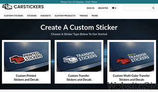 carstickers.com Screenshot