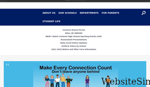 carteretschools.org Screenshot