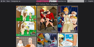 cartoonpornpic.net Screenshot