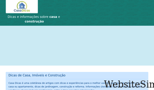 casadicas.com.br Screenshot