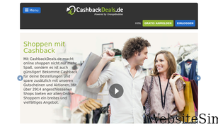 cashbackdeals.de Screenshot