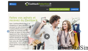 cashbackreduction.fr Screenshot