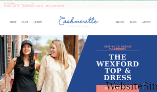 cashmerette.com Screenshot