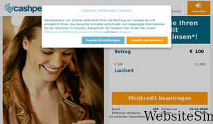 cashper.de Screenshot