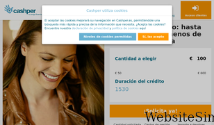 cashper.es Screenshot