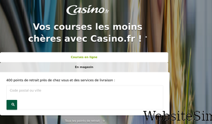casino.fr Screenshot