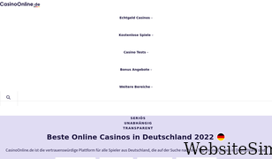 casinoonline.de Screenshot