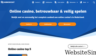 casinoscout.nl Screenshot
