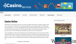 casinoservice.org Screenshot