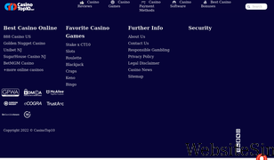 casinotop10.net Screenshot