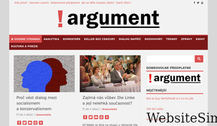 casopisargument.cz Screenshot