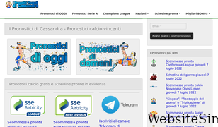 cassandrapronostici.com Screenshot
