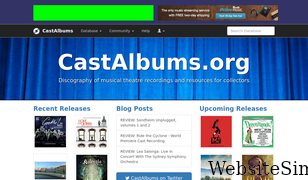 castalbums.org Screenshot