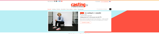 casting.fr Screenshot