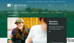 castleton.edu Screenshot