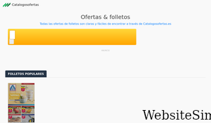 catalogosofertas.es Screenshot