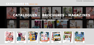 catalogue.fr Screenshot