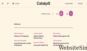 catalyst-journal.com Screenshot