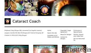 cataractcoach.com Screenshot